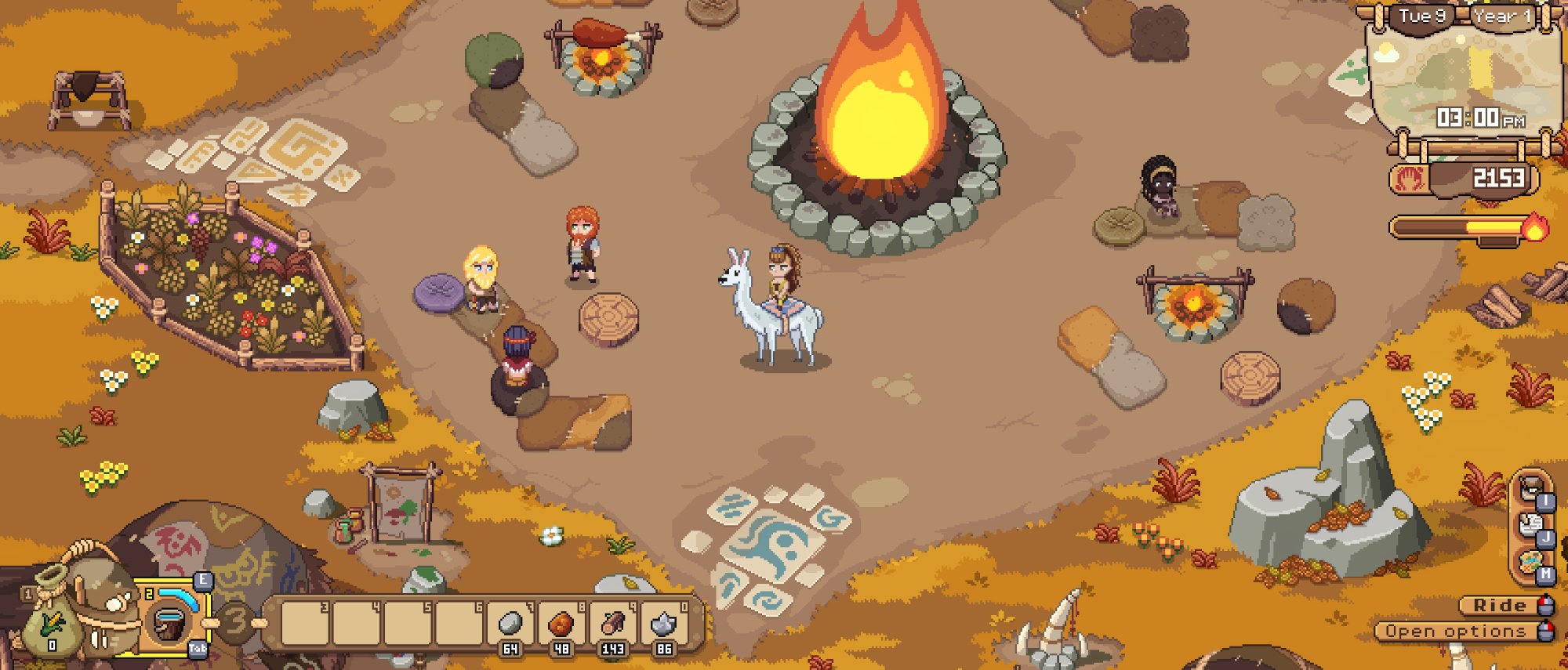 Roots of Pacha gameplay screenshot
